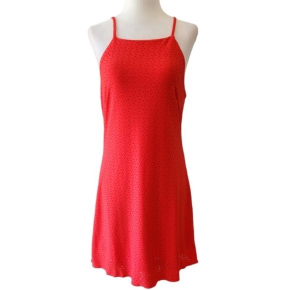 NEW Xtraordinary Women's Sleeveless Cherry Red Halter Dress Size Small NWT - Picture 1 of 7